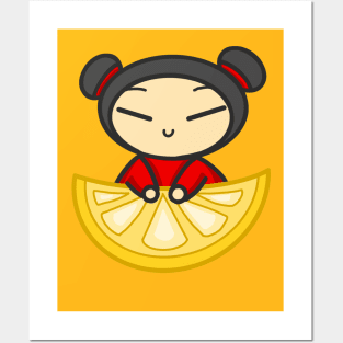 Lemon Pucca Posters and Art